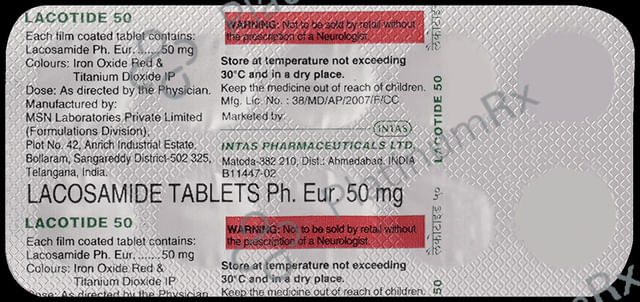 Lacotide 50mg Tablet 10s