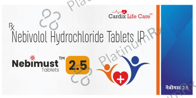Nebimust 2.5mg Tablet 10s