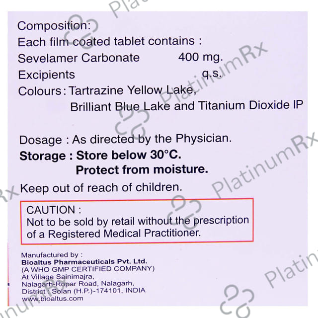 Sevanix 400mg Tablet