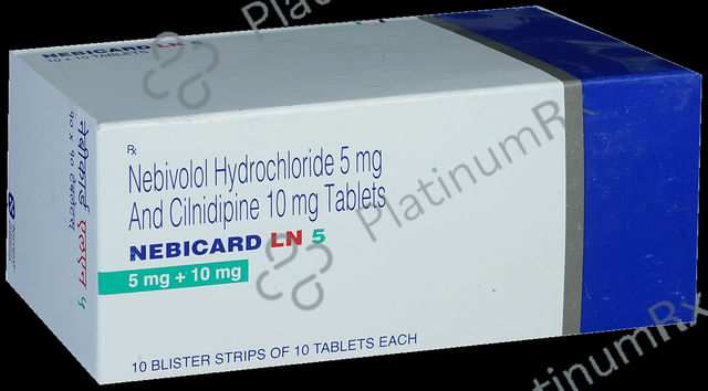 Nebicard LN 10/5mg Tablet 10s