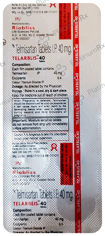 Telarblis 40mg Tablet