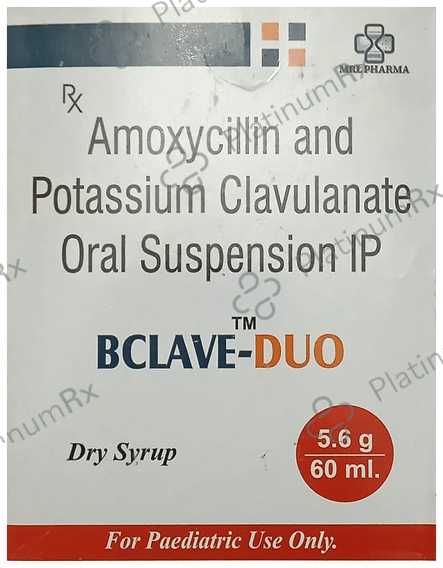 Bclave Duo 200/28.5mg Dry Syrup 60ml