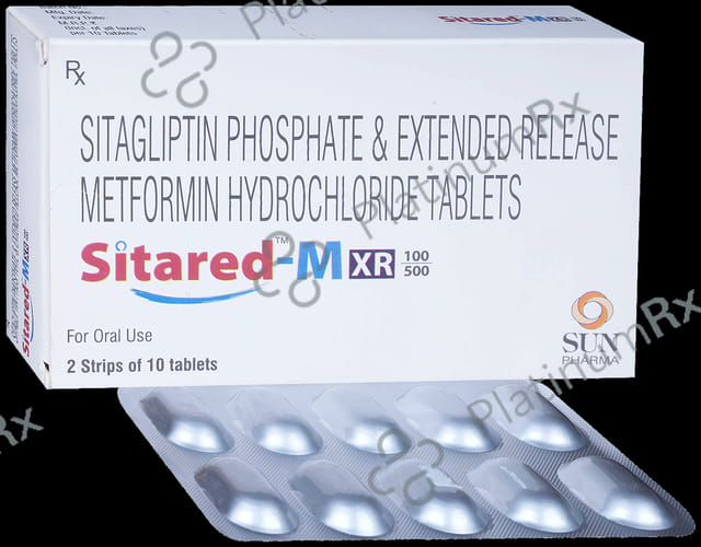 Sitared M XR 100/500mg Tablet 10s