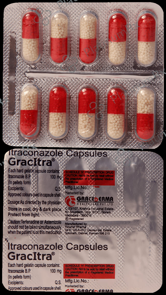 Gracitra 100mg Capsule