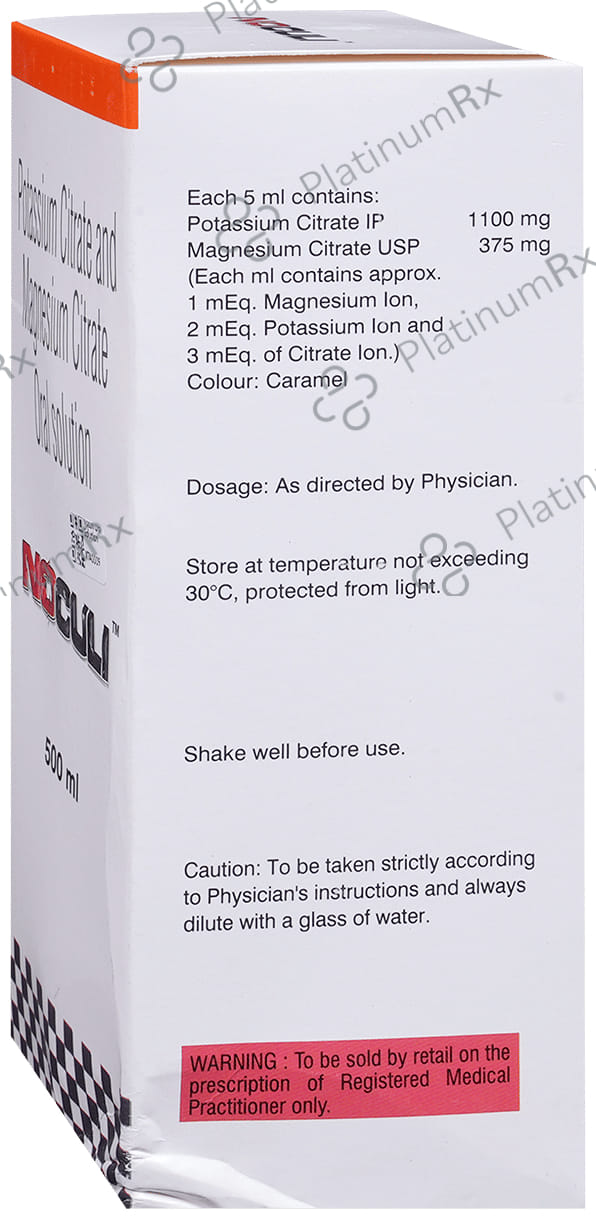 Noculi 375/1100mg Oral Solution 500ml