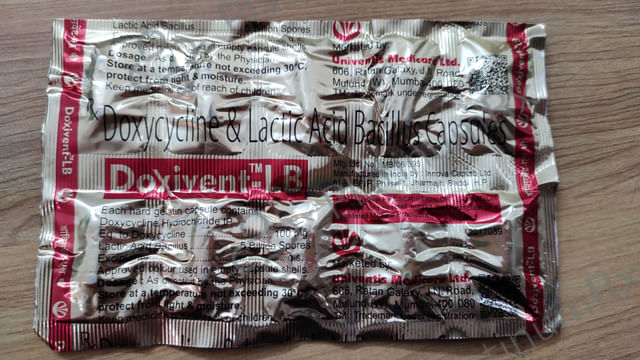 Doxivent LB 100mg Capsule 10s
