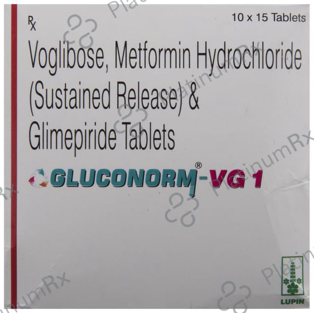 Gluconorm VG 1 Tablet SR