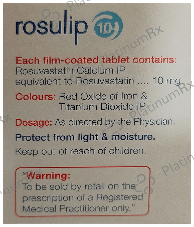 Rosulip 10mg Tablet 15s