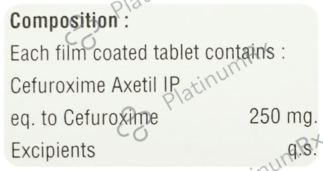 Cefuxetil 250mg Tablet 10s