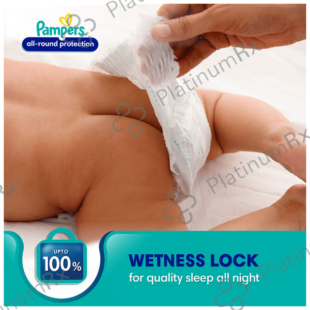 Pampers All-Round Protection Anti Rash Blanket NB Lotion with Aloe Vera
