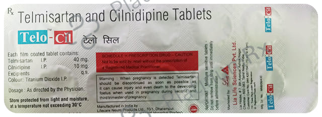 Telo Cil 10mg/40mg Tablet