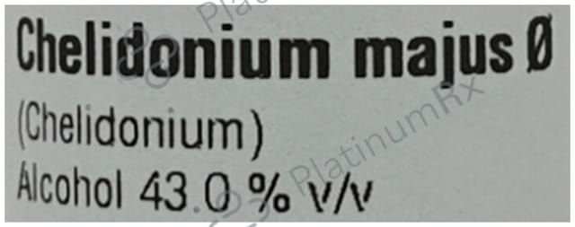 Dr Willmar Schwabe Germany Chelidonium Majus Mother Tincture Q