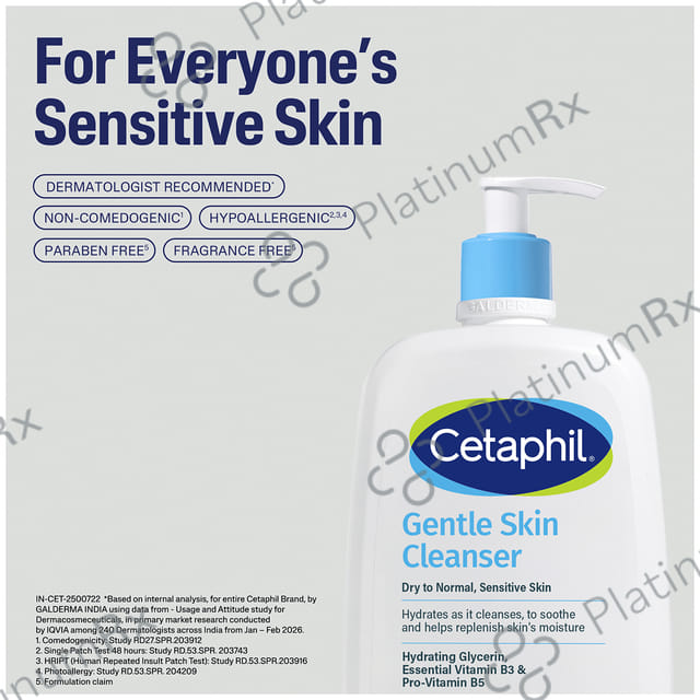 Cetaphil Gentle Skin Cleanser Gel 1000ml