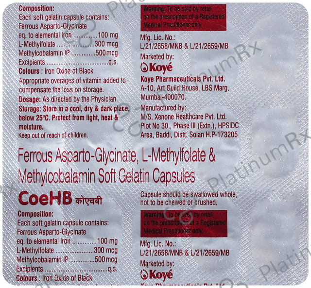 CoeHB Capsule 15s