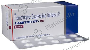 Lamitor DT 25mg Tablet 10s