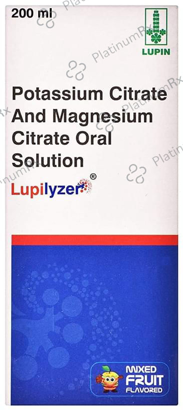 Lupilyzer 375/1100mg Mixed Fruit Oral Solution 200ml