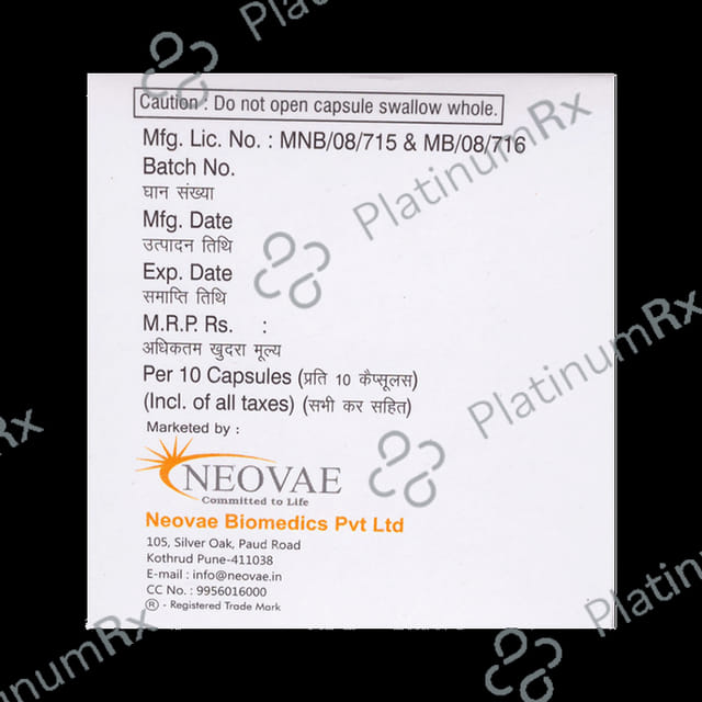 Acihold Capsule SR 10s