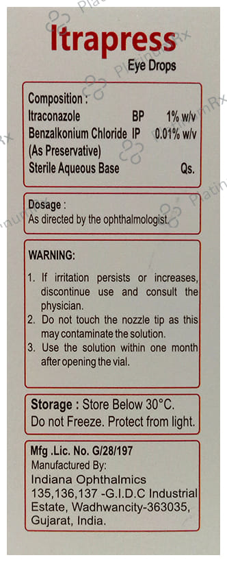 Itrapress Eye Drop