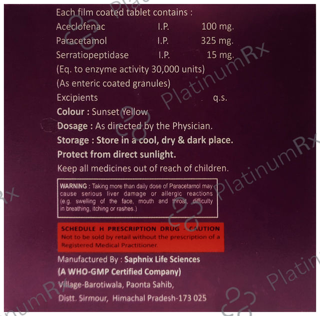 Addgesic SP Tablet 10s