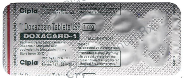 Doxacard 1 Tablet