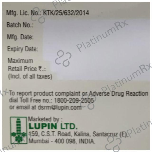 Carvistar 6.25mg Tablet 15s