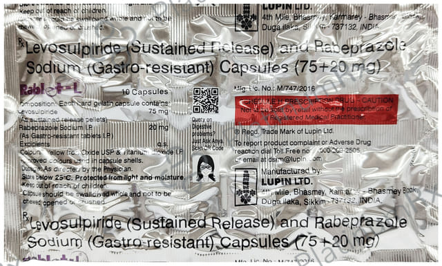 Rablet L Capsule SR 10s
