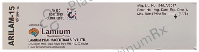 Arilam 15mg Tablet 10s