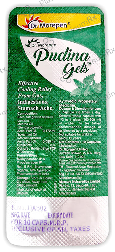 Dr. Morepen Pudina Gels