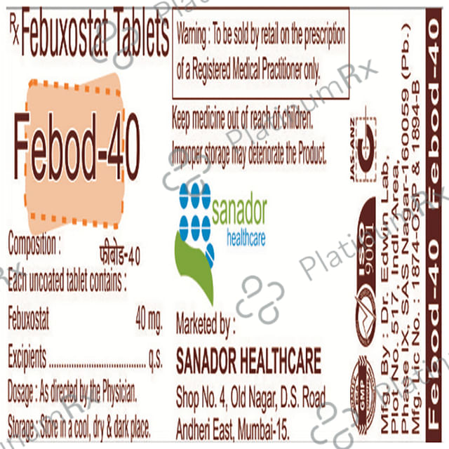 Febod 40 Tablet