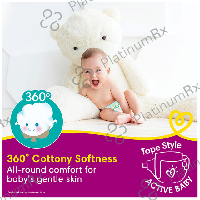 Pampers Active Baby Diaper Small 46s