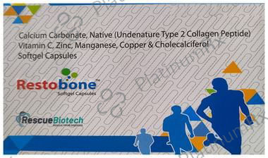 Restobone Softgel Capsule 10 Soft Gelatin Capsule