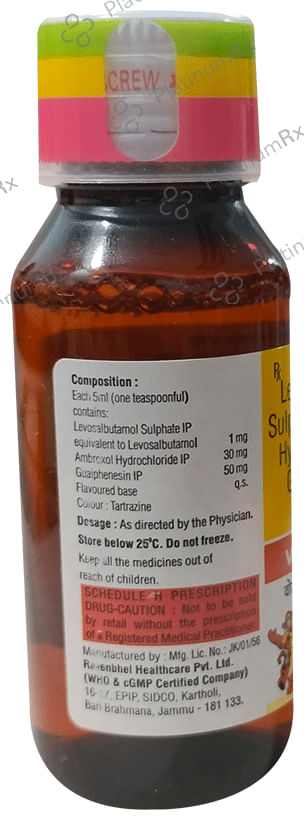 Vosbuta-LS Syrup Raspberry & Orange Sugar Free