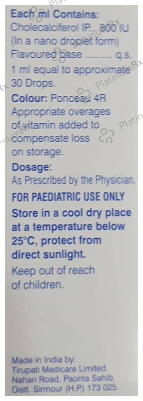 Bluvit D3 Oral Drops 30ml