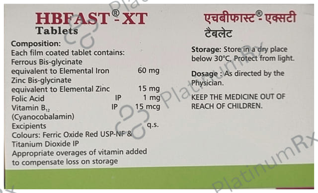 HB Fast-Xt Tablet