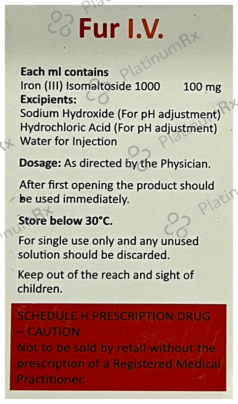 Fur Solution for Injection