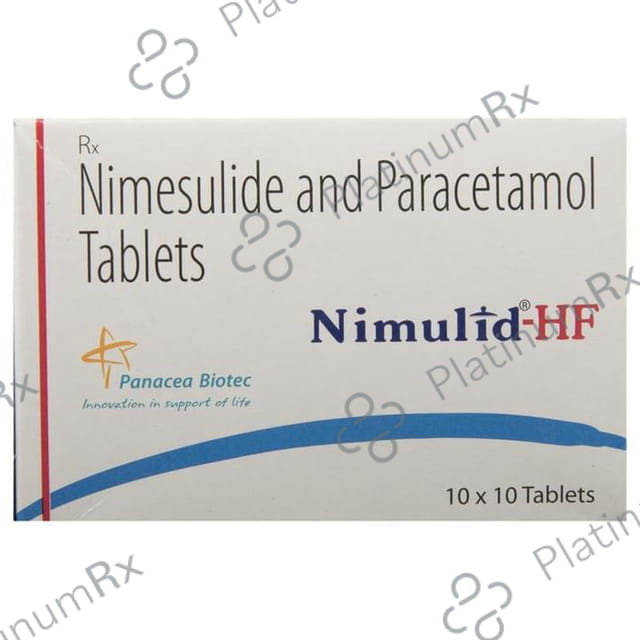 Nimulid HF 100/325mg Tablet 10s