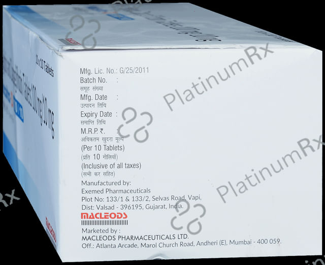 Macsita-D 100/10 Tablet