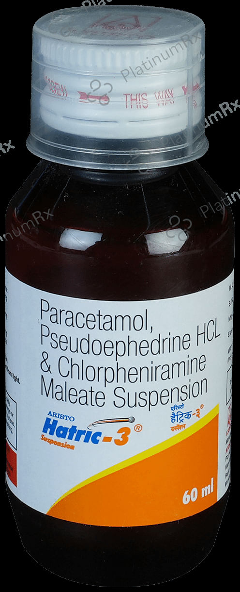 Hatric 3 1mg/125mg/15mg Oral Suspension 60ml
