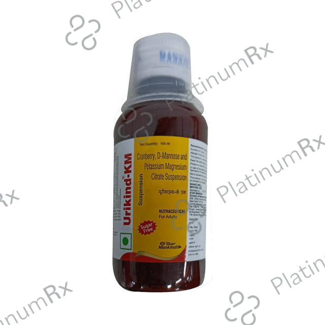 Urikind-KM Oral Suspension Sugar Free