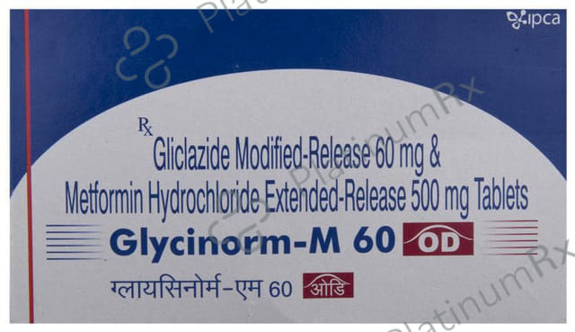 Glycinorm M 60/500mg OD Tablet 10s