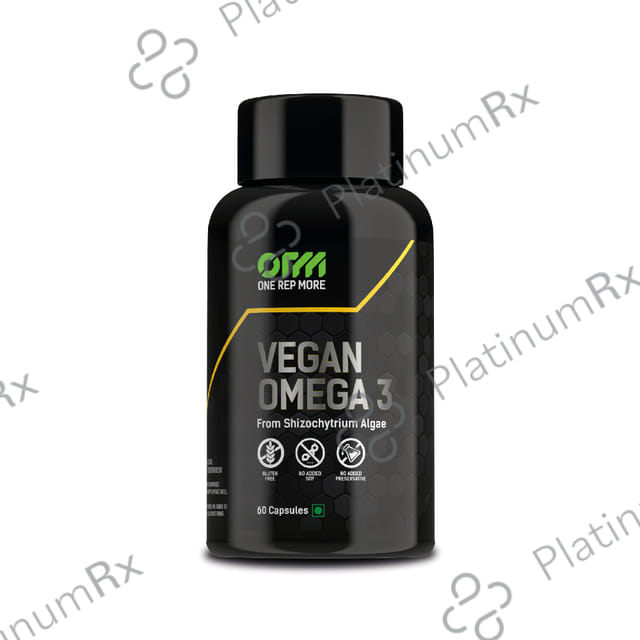 One Rep More Vegan Omega 3 Capsule 60s