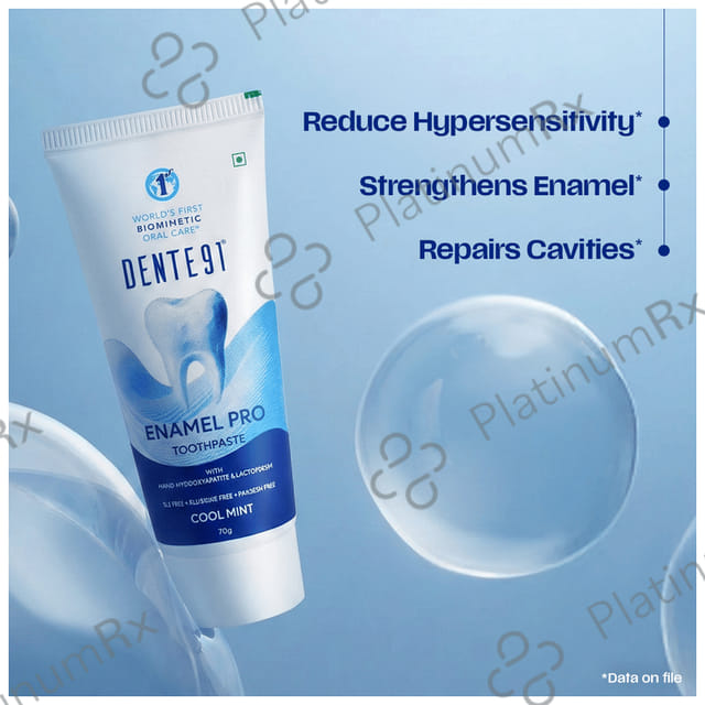 Dente 91 Cool Mint 70gm Toothpaste 3s