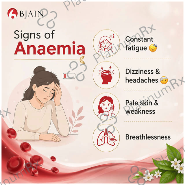Bjain Omeo Anaemia Tablet 25 gm