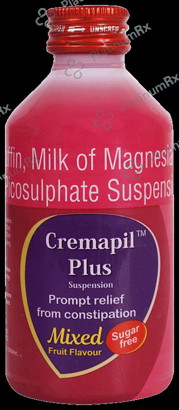 Cremapil Plus Oral Suspension Mixed Fruit Sugar Free 170ml