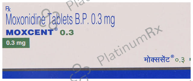 Moxcent 0.3mg Tablet 10s