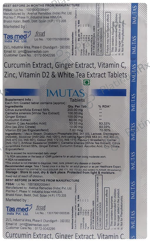 Imutas Tablet 15s