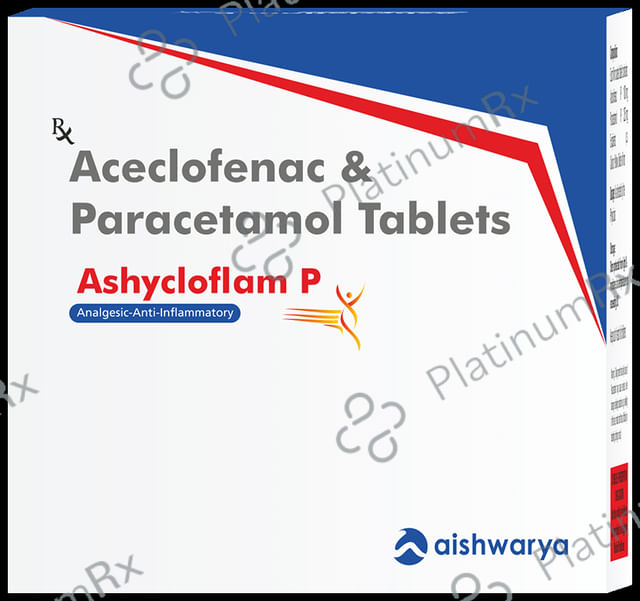 Ashycloflam P 100mg/325mg Tablet