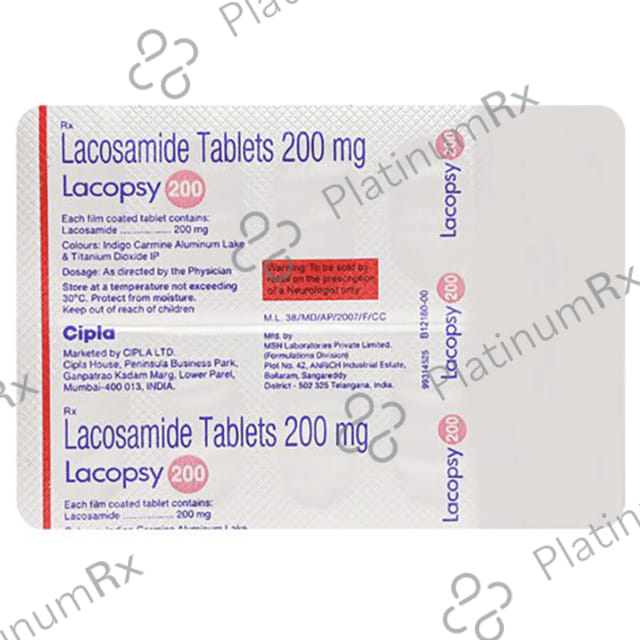 Lacopsy 200 Tablet