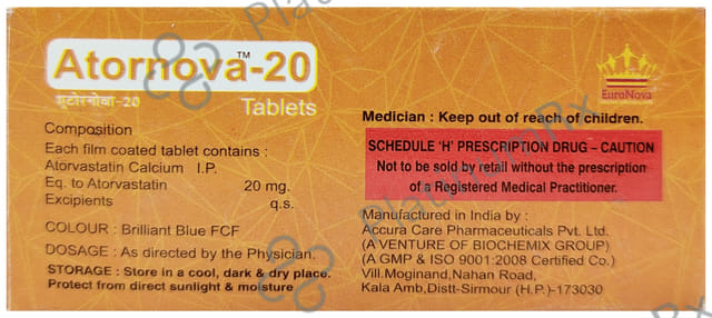 Atornova 20 Tablet