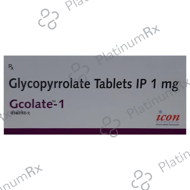 Gcolate 1mg Tablet 10s
